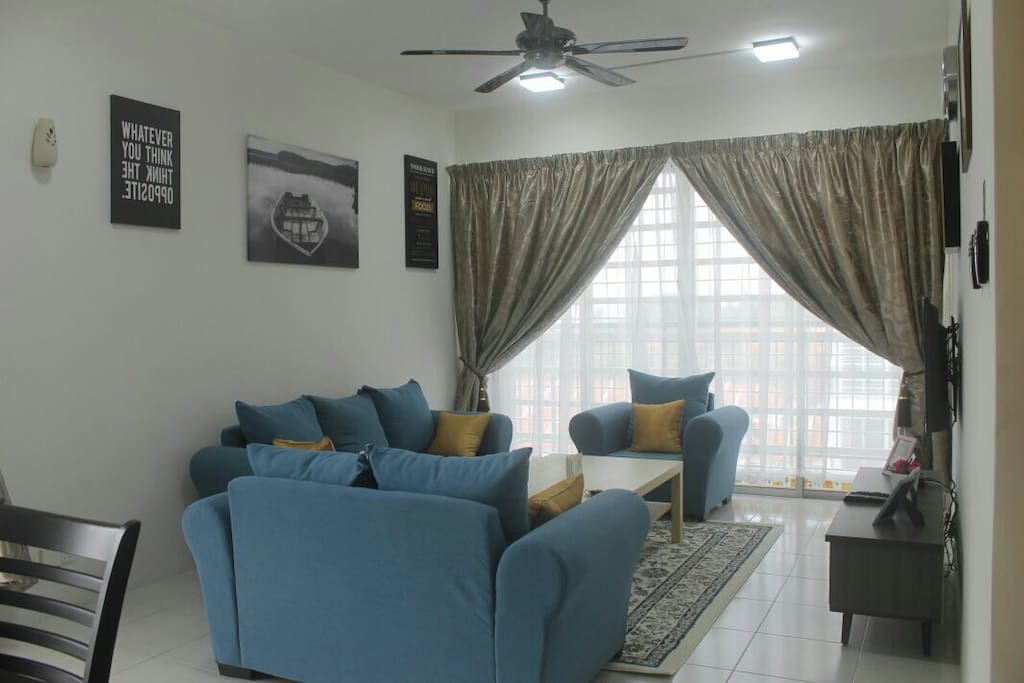 The Living Room give the Guest feel like Home..