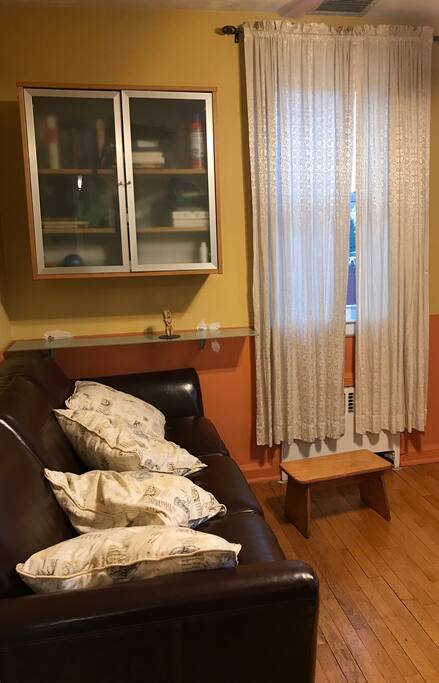 First floor - den with TV and desk
