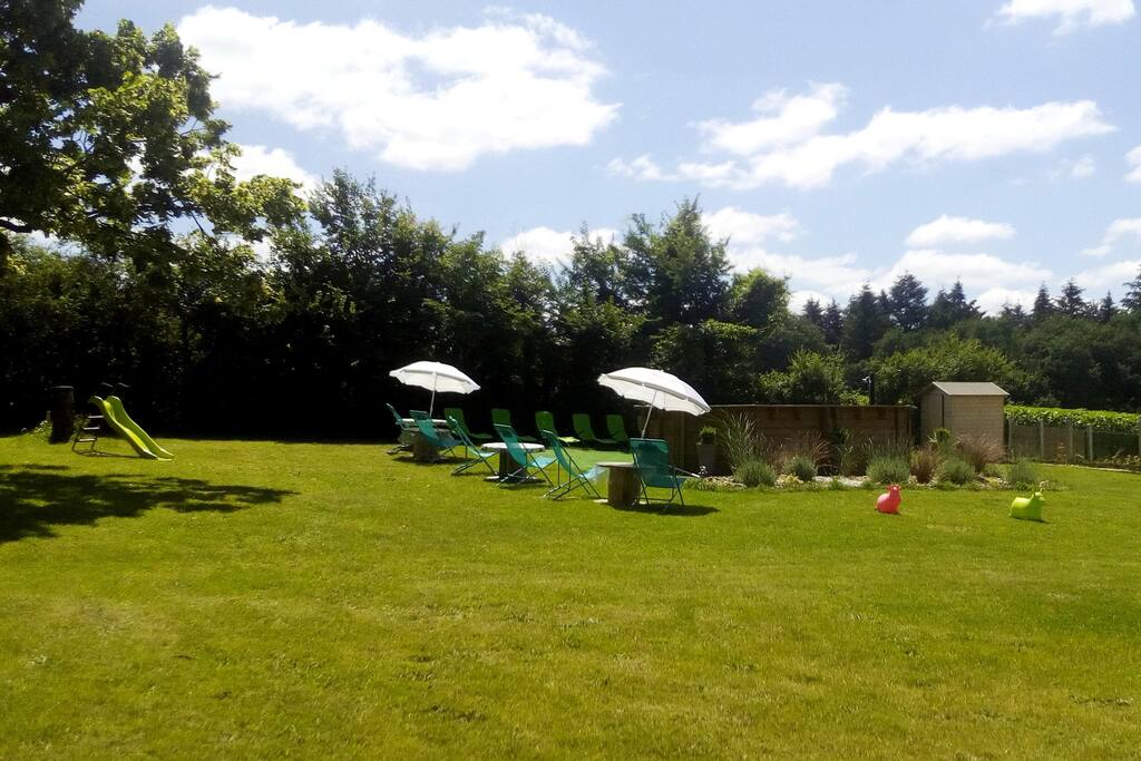 Piscine partagée