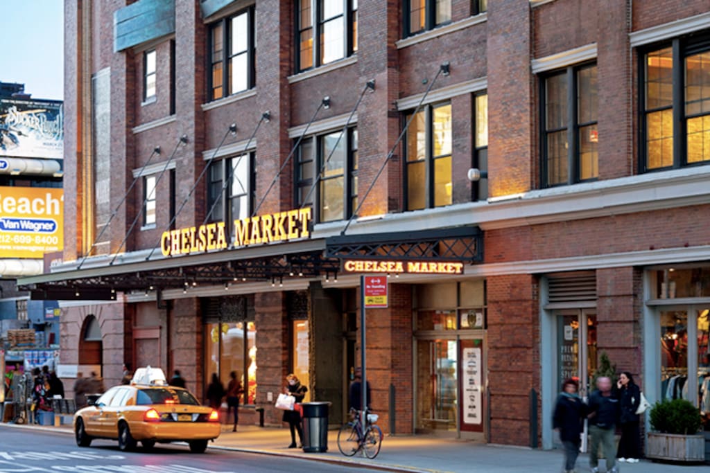 Chelsea Market - one block from the apartment