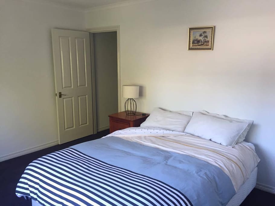 Light filled bedroom