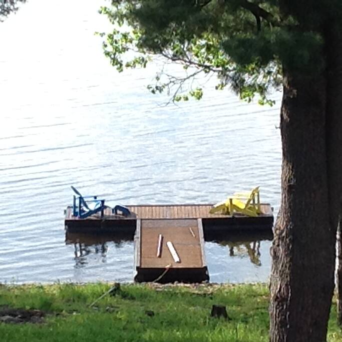 You can visit us by water or land.