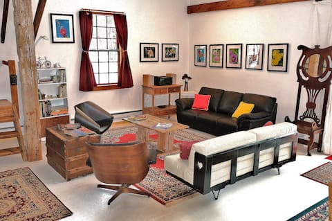 Top Airbnb: The Catskills Red Barn near Belleayre in Pine Hill