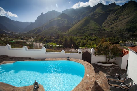 The best natural place in Gran Canaria-Heated pool