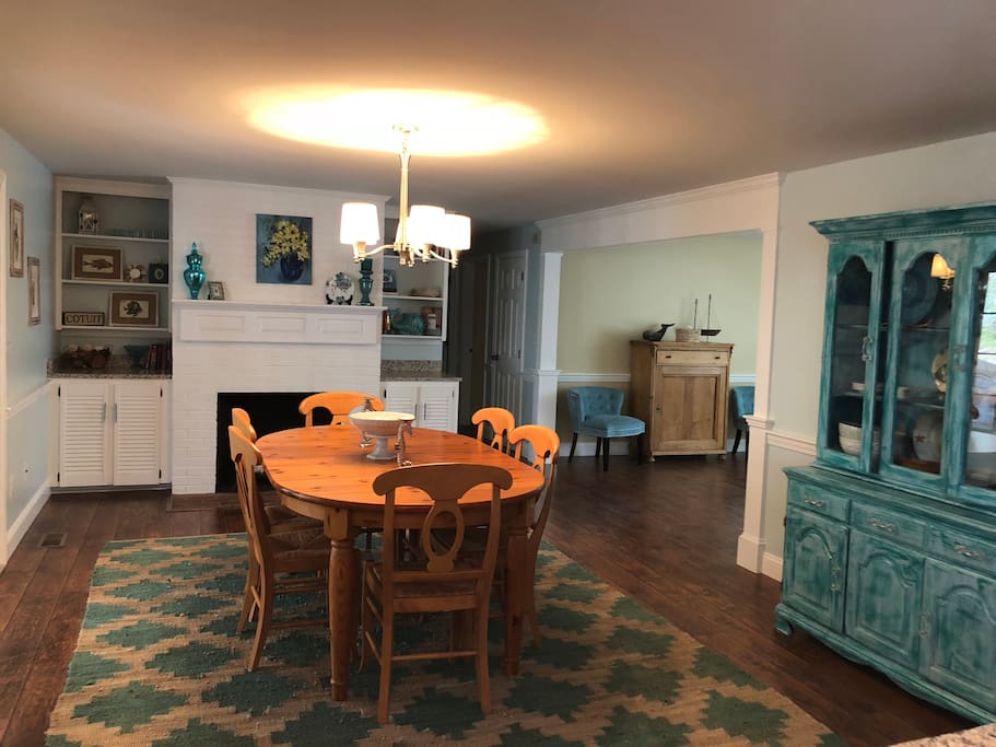 Large eat in kitchen
