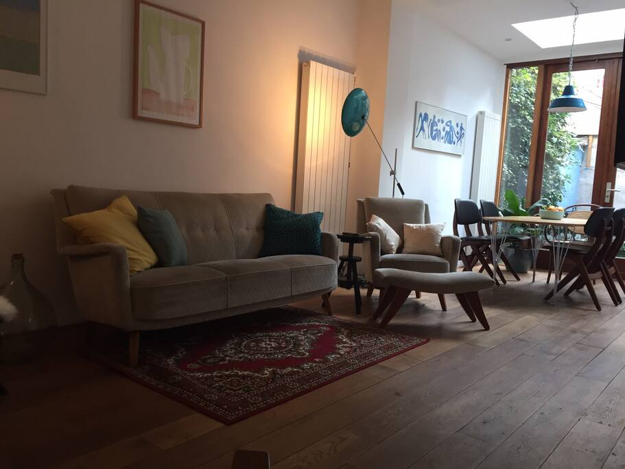 The living room