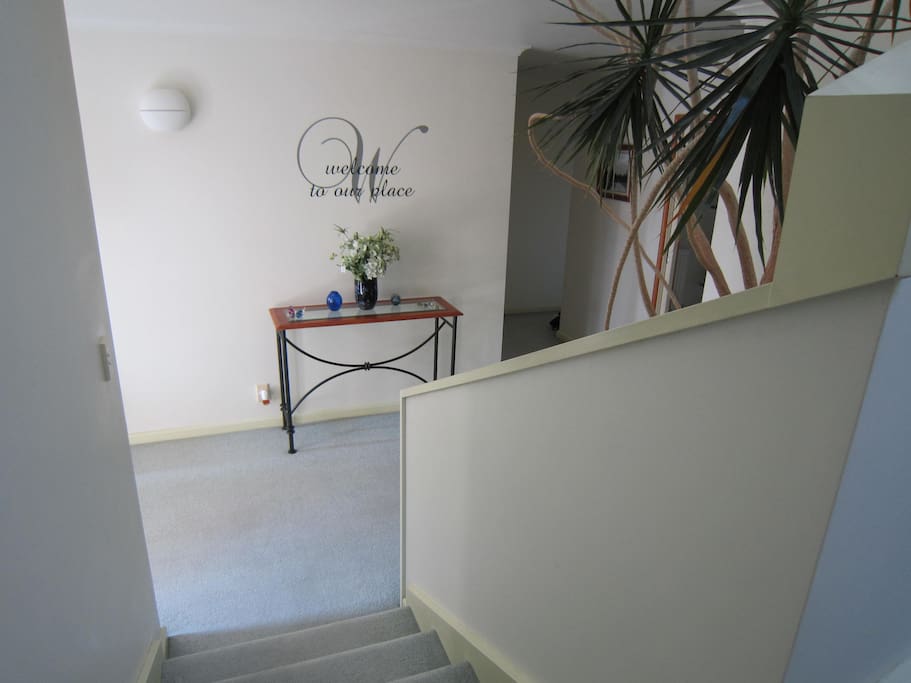 Entrance Hall & Stairs leading To Guest Suite