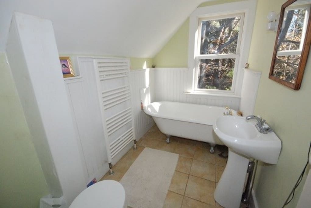 Clawfoot Bathtub (with hand shower)