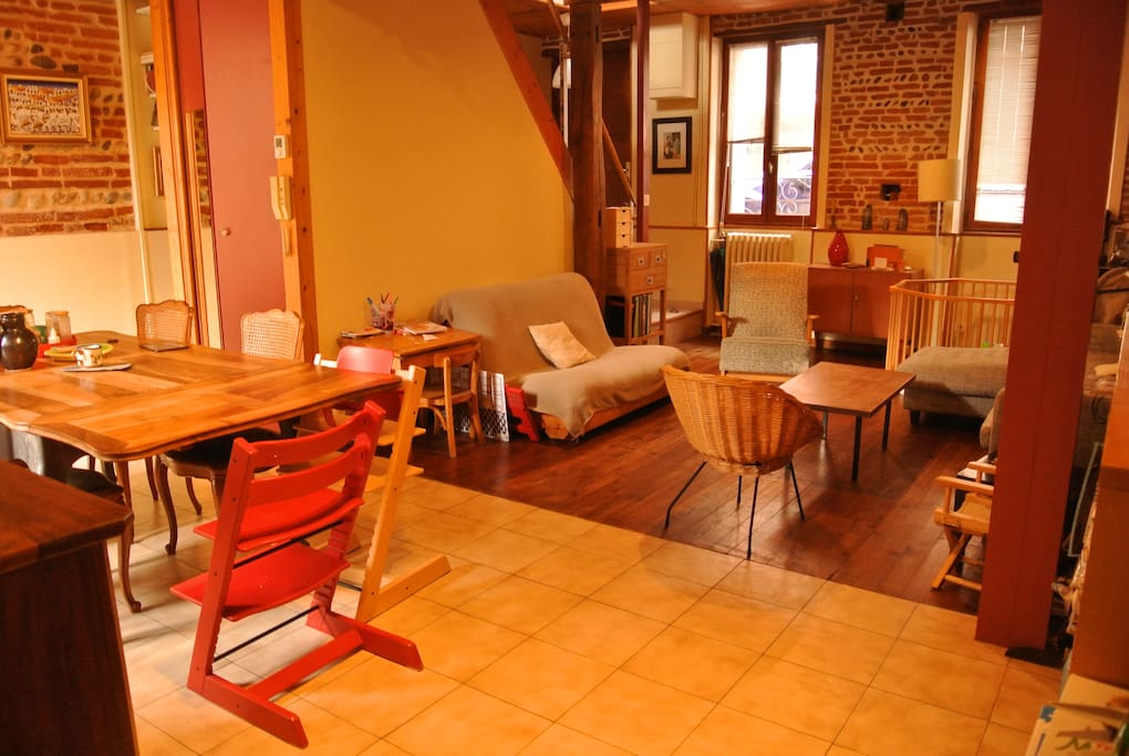 salon/salle à manger
