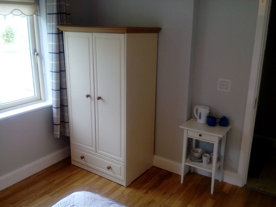 Your bedroom,from which we serve continental breakfast.