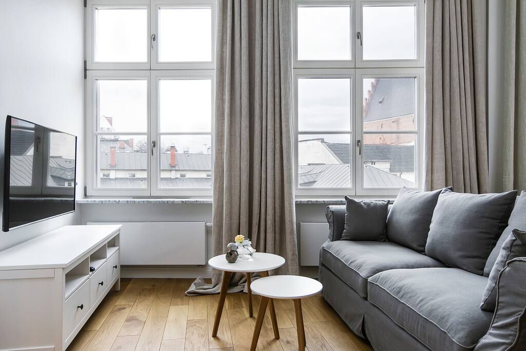 Living room-flat TV