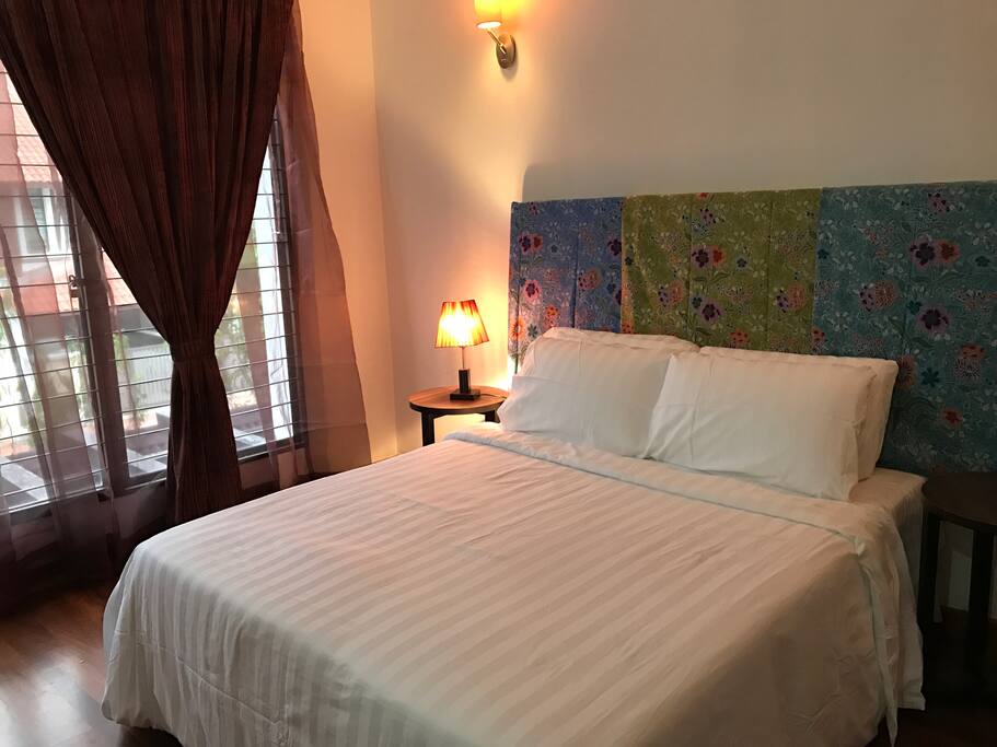 TUTUTISH. This is the master bedroom on the first floor. It has a walk-in wardrobe and en-suite bathroom.