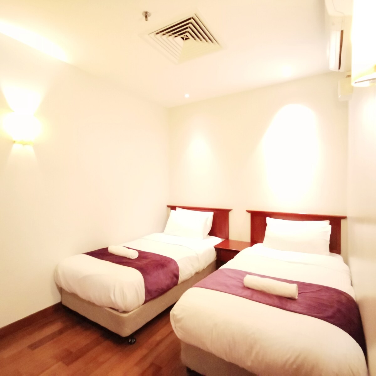 Druhá spálňa s dvoma jednolôžkami