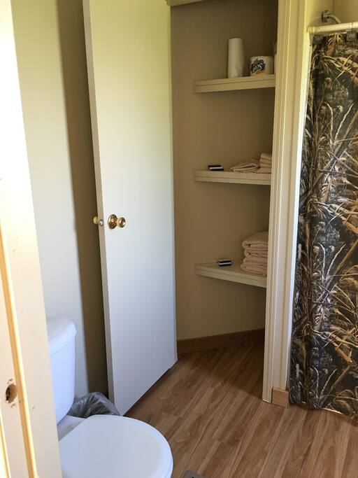 bathroom closet