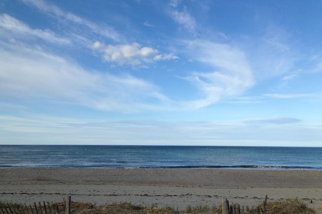 View of Dunes and Ocean from House