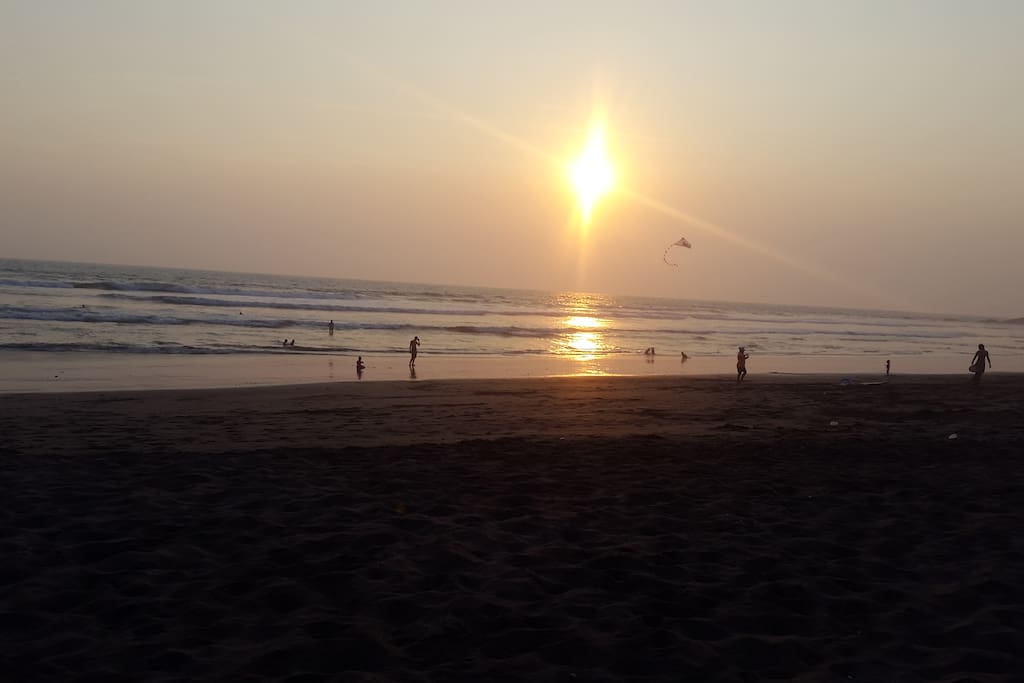 Sunset View from the front of the house