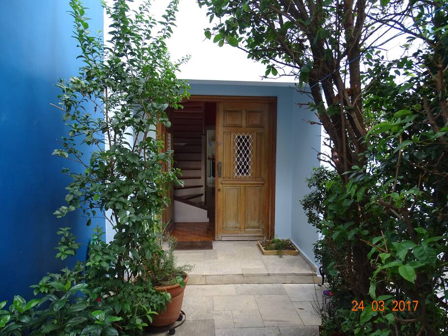 Entrada principal da casa.