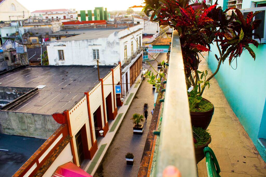 Boulevard desde la terraza
