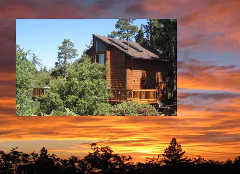 Amazing Sunset Views “Paradise Pines Retreat” ️ Cabins for Rent in