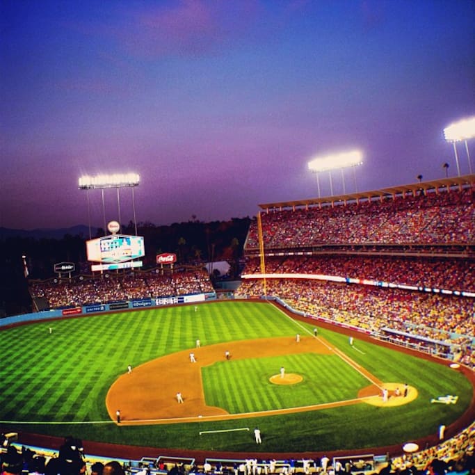 Photo of Dodger Stadium in Chavez Ravine