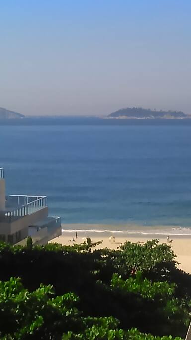 Ocean view from the building