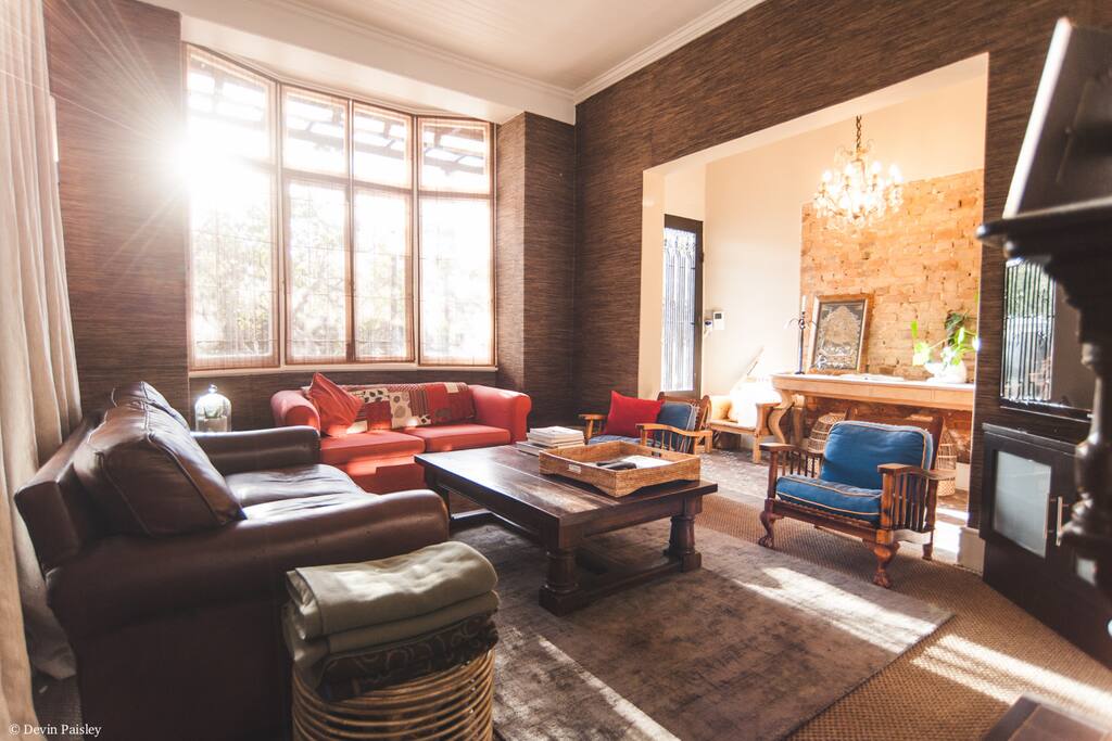 Lounge and tv room.
