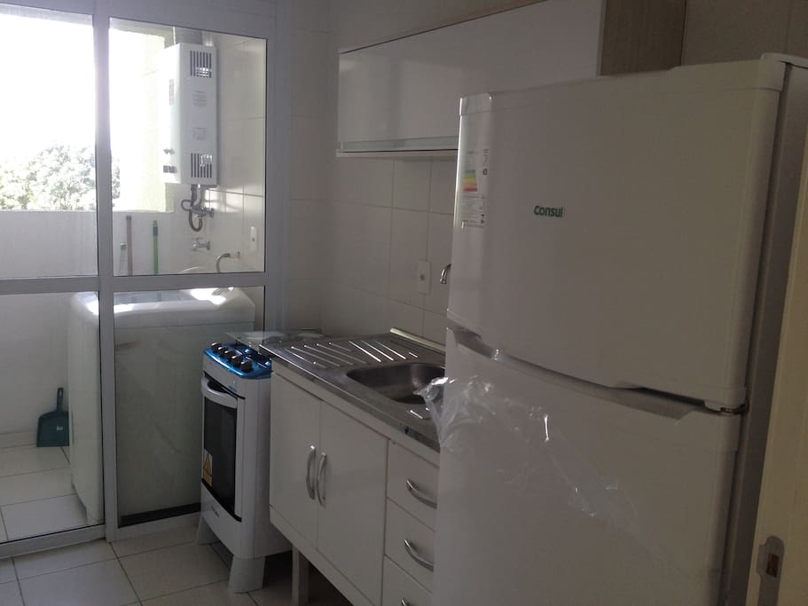 cozinha e lavanderia completa