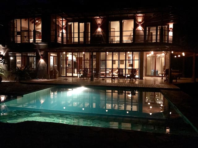 Playa Avellanas Modern Tropical Jungle Beach House