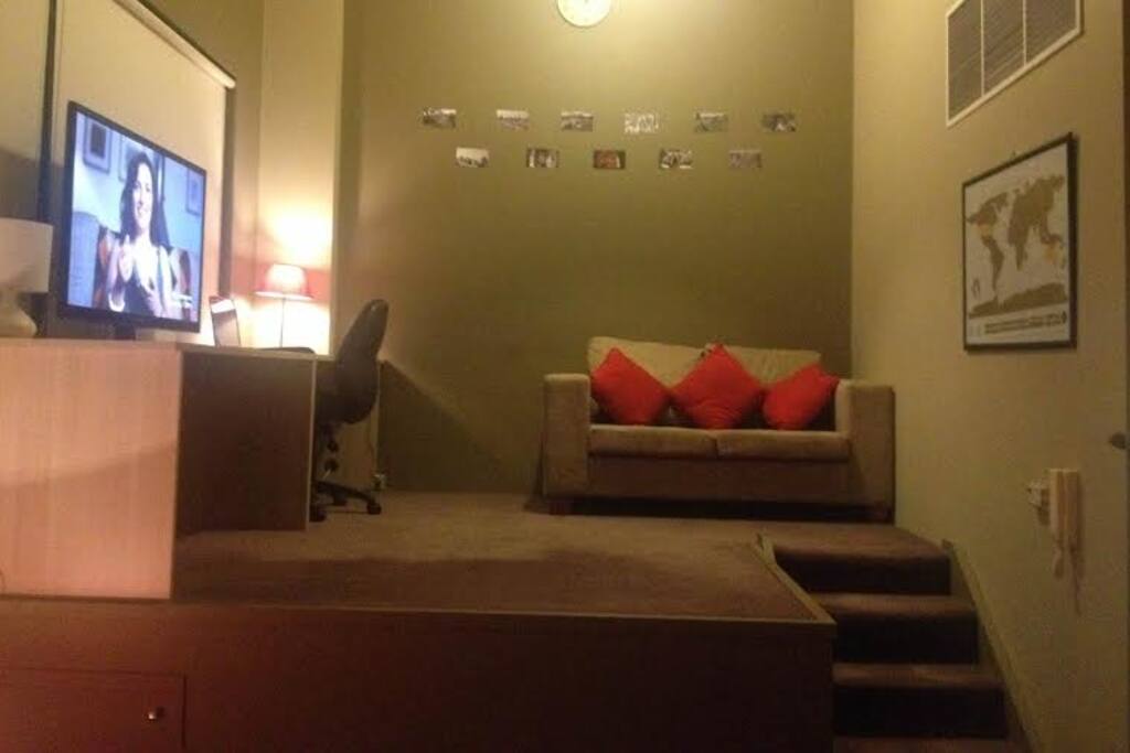 Bedroom sitting area