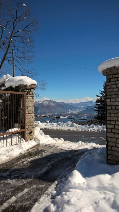Main Gate with spectacular see view