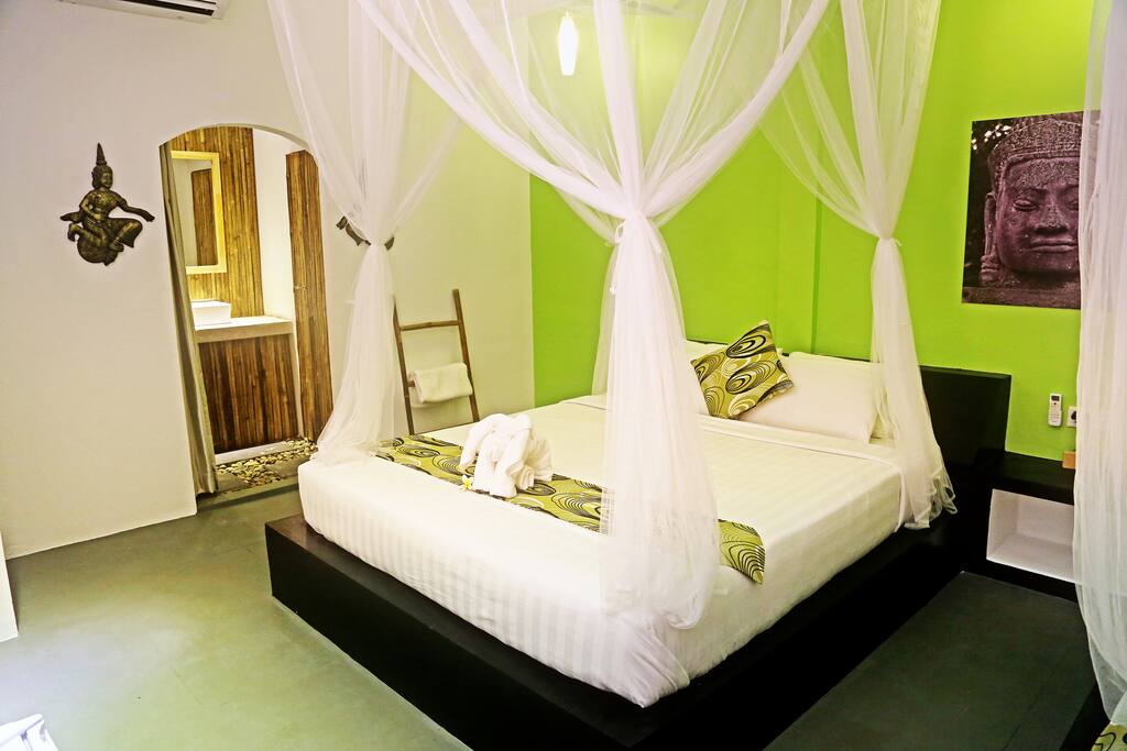Spacious rooms