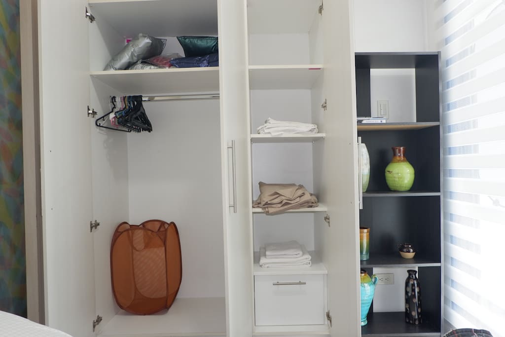 Bedroom Cabinet and Shelves