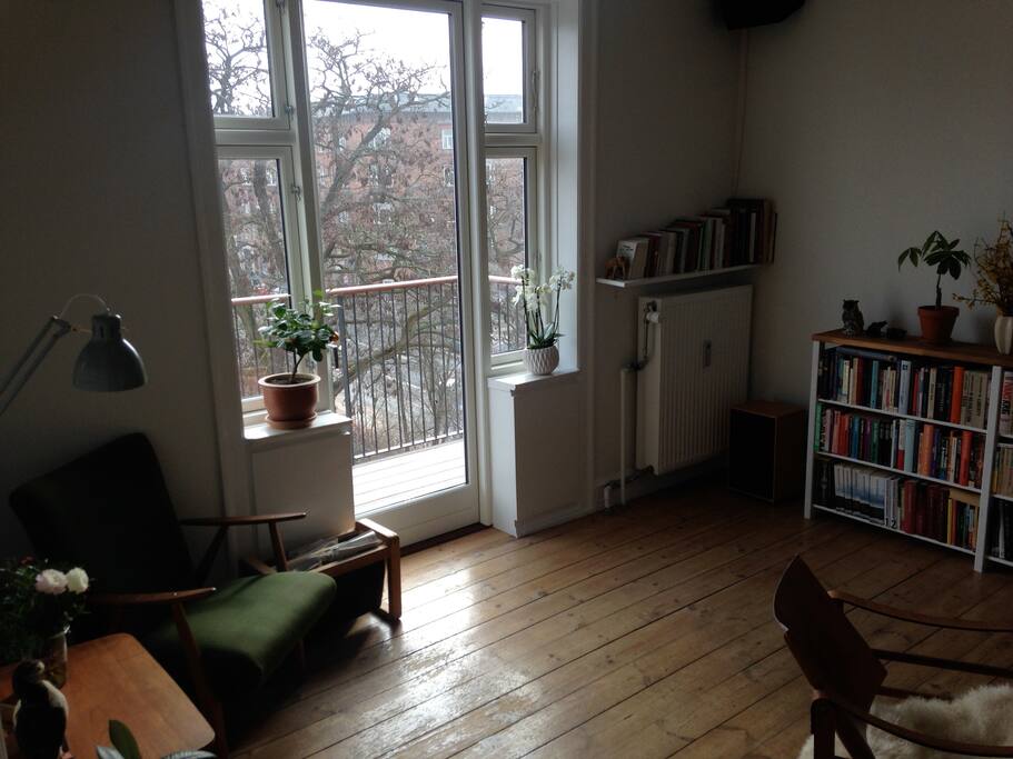 Living room with access to balcony
