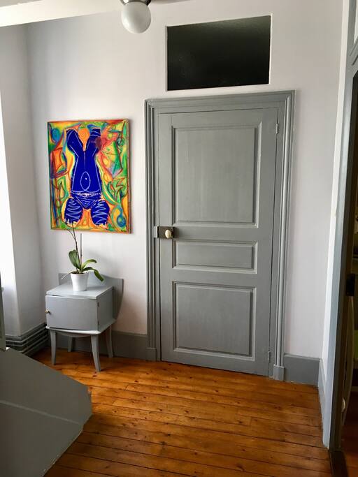 Votre espace pour accéder à votre chambre et à votre salle de bain