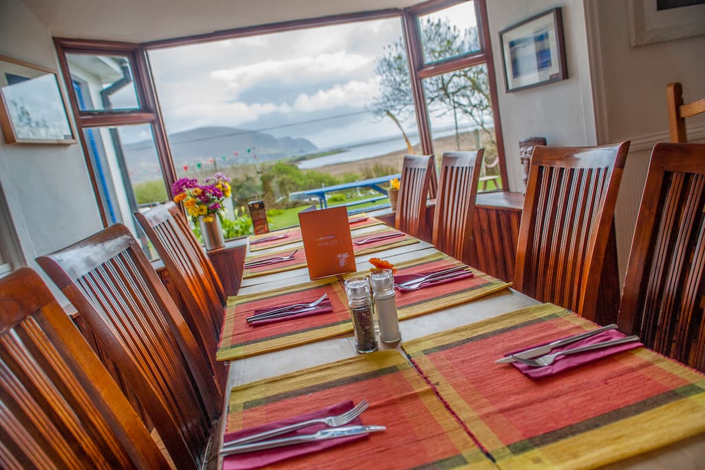 the view from our breakfast room...