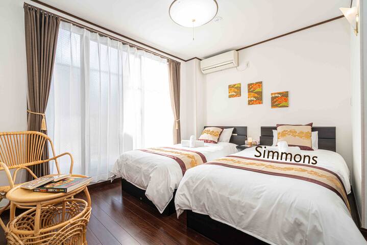 120平米貸切5室3トイレ2浴室宴会最適パーティー可和風体験、駅近空港直通、ディズニーランド直通バス gallery image 2