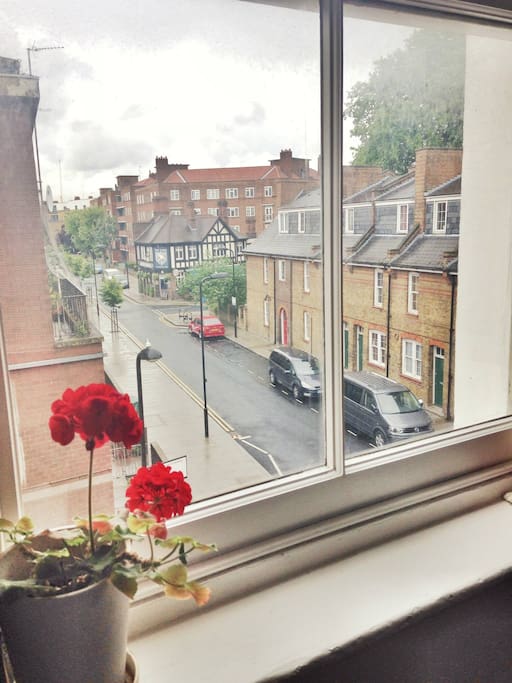 View to the street