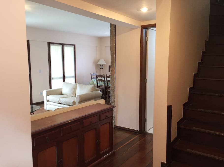 Apartamento dúplex.