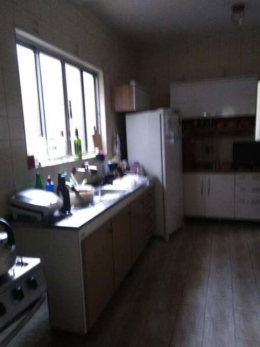 Cozinha, com tudo à disposição