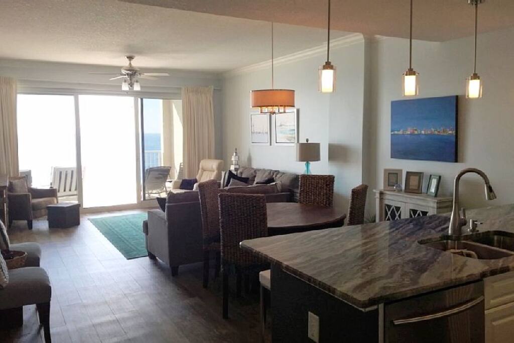 VIEW TO LIVING AREA