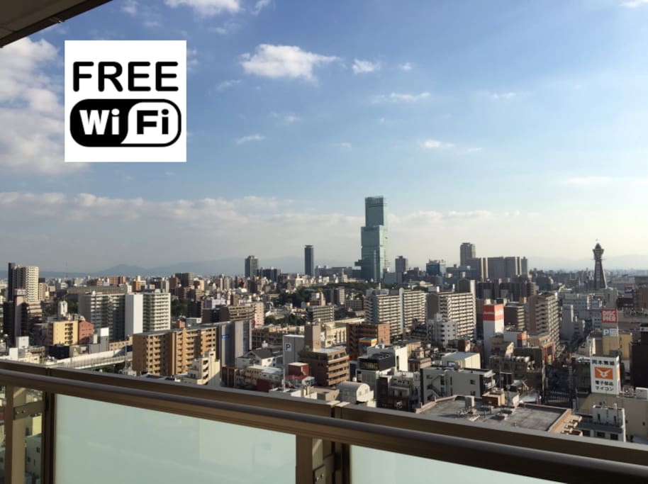 Namba/tower app upper floor!
Superb view!
