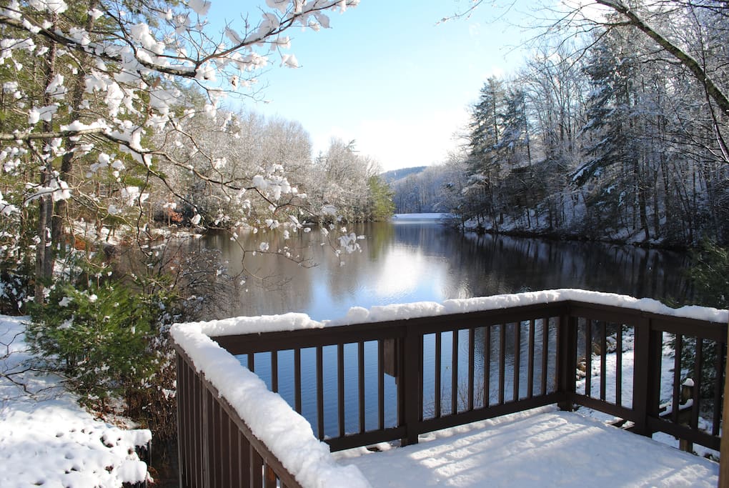 Winter time on Trout Lake (lower deck)