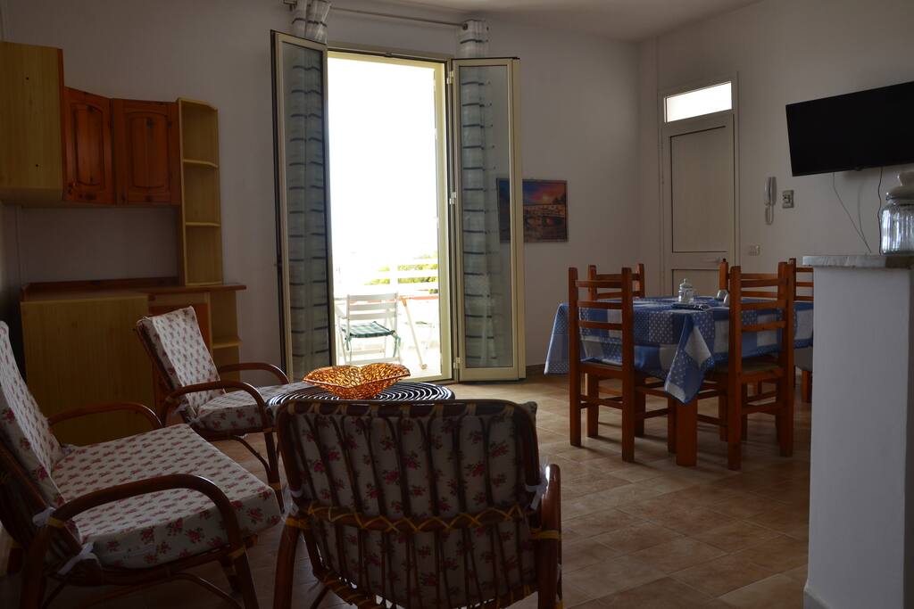 La sala da pranzo