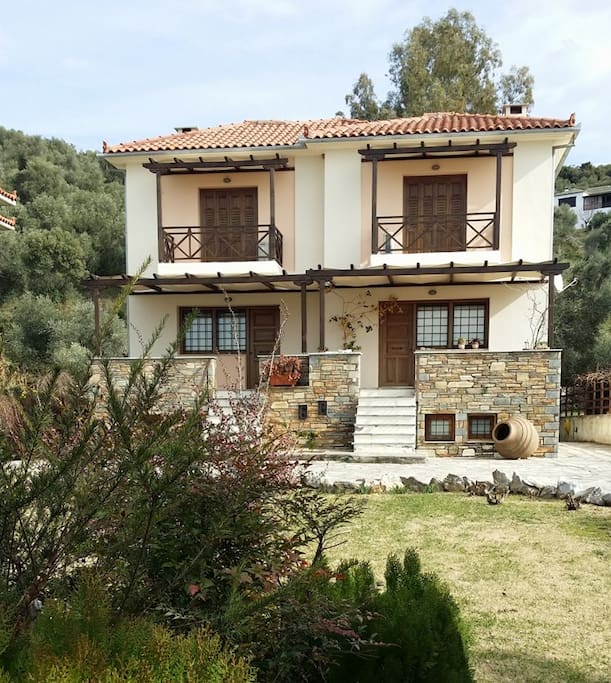 external view of the house
