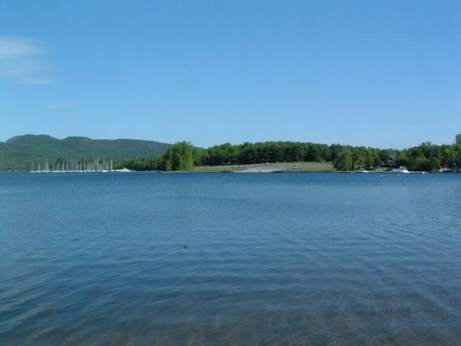 State boat launch and Marina