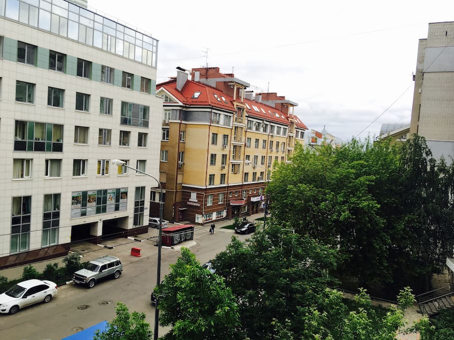 Вид из окна/View from the window