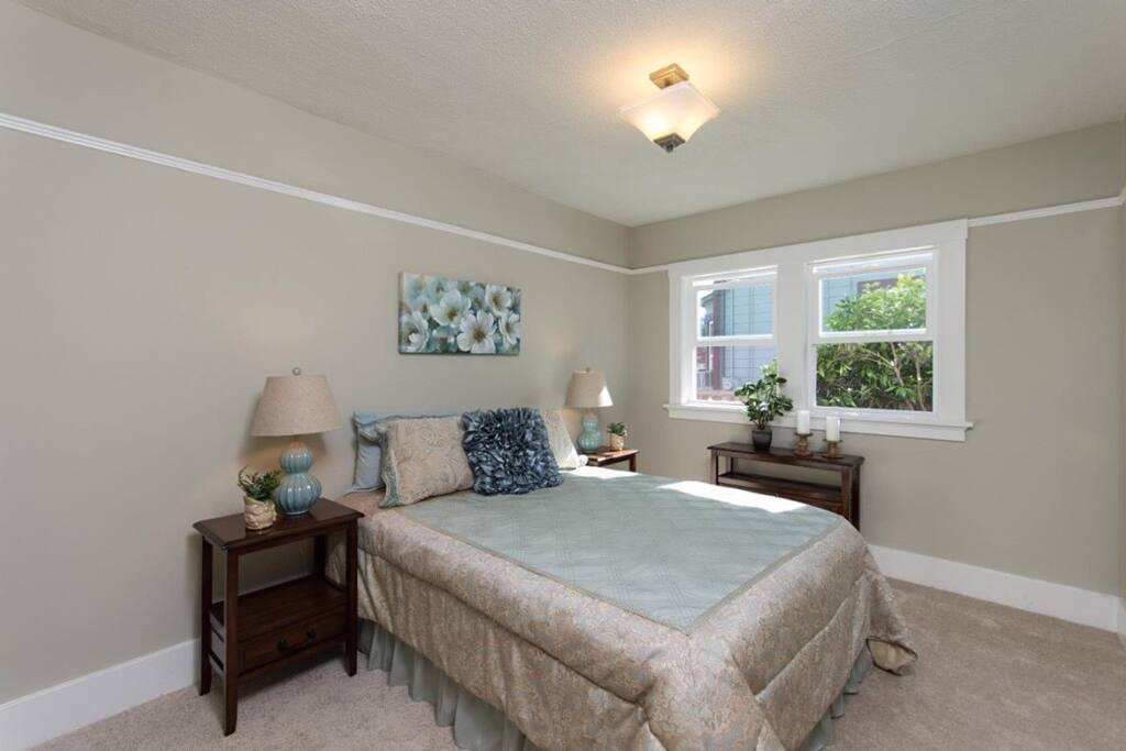 This is a staged shot by a realtor, but you get the idea what the room looks like.