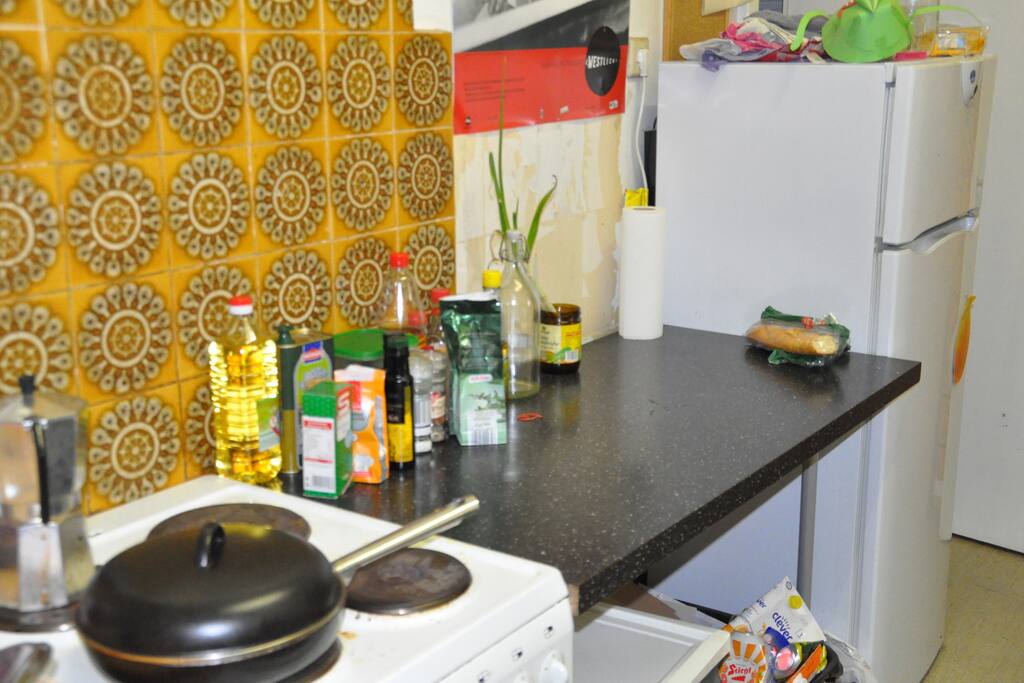 Kitchen for cooking