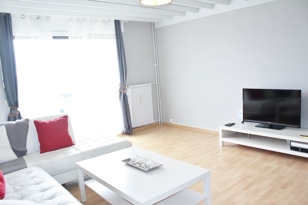 Spacious and Bright Living Room