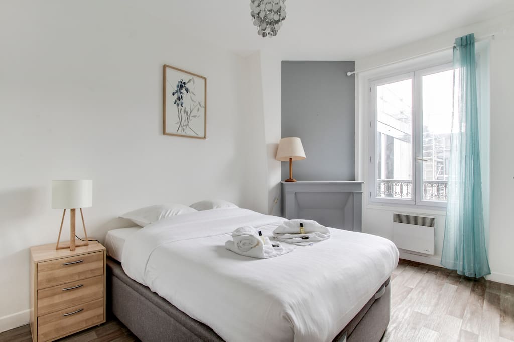 The master bedroom